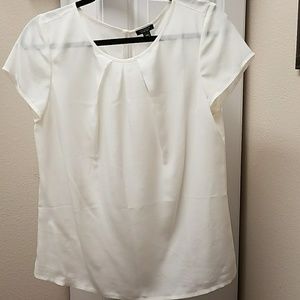 Off white silk blouse size MP with tags